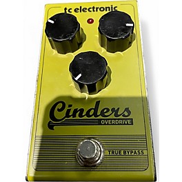 Used TC Electronic Cinders Overdrive Effect Pedal