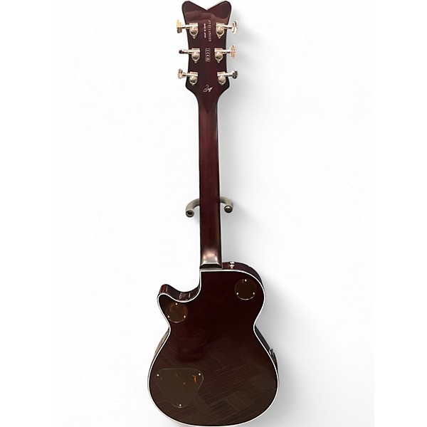 Used Gretsch Guitars G6134TFM Dark Cherry Metallic Flame Hollow Body Electric Guitar