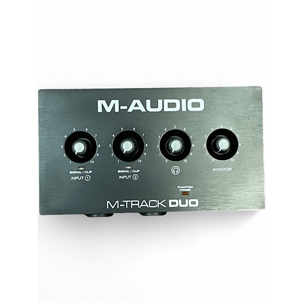 Used M-Audio M-TRACK DUO Audio Interface