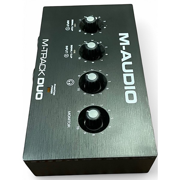 Used M-Audio M-TRACK DUO Audio Interface