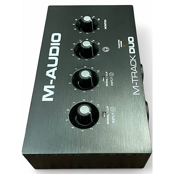 Used M-Audio M-TRACK DUO Audio Interface