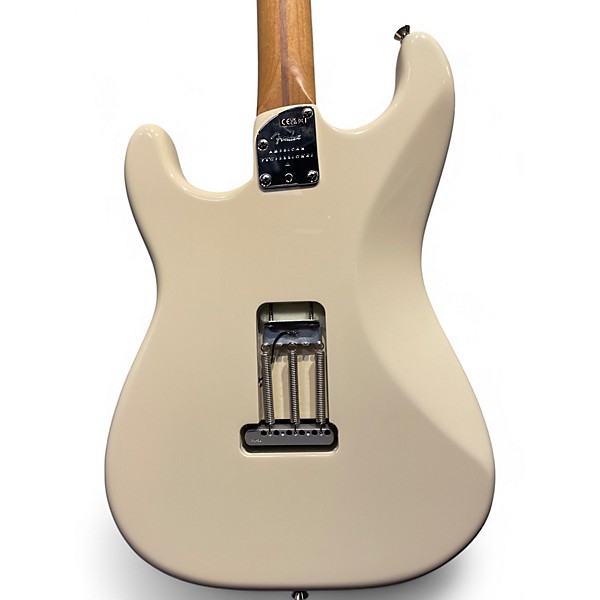 Used Fender american professional ii gt11 Olympic White Solid Body Electric Guitar