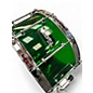 Used Battlefield Drums 14in acrylic snare drum cokebottle green Drum