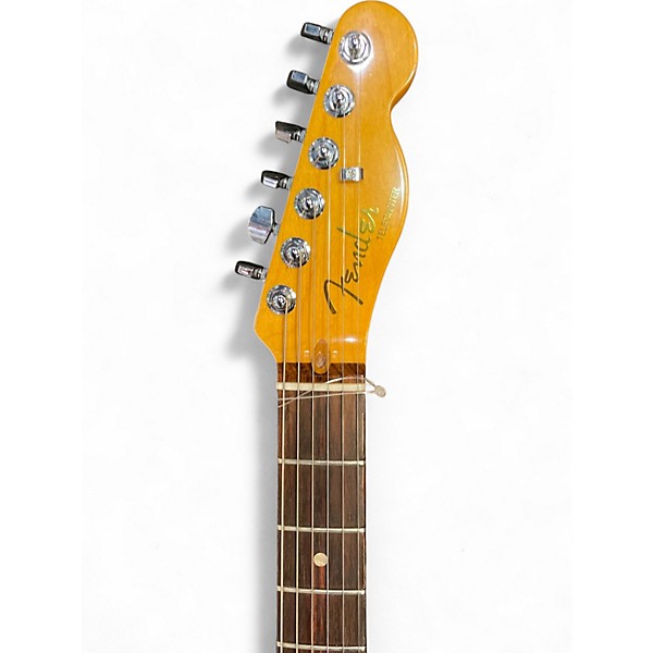 Used Fender American Ultra Telecaster Trans Black Solid Body Electric Guitar