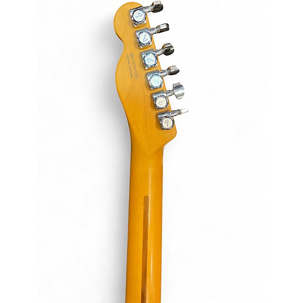 Used Fender American Ultra Telecaster Trans Black Solid Body Electric Guitar