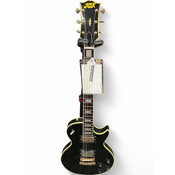 Used Aspen LES PAUL STYLE BLACK Solid Body Electric Guitar