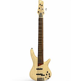 Used Ibanez ashula White Blonde Electric Bass Guitar