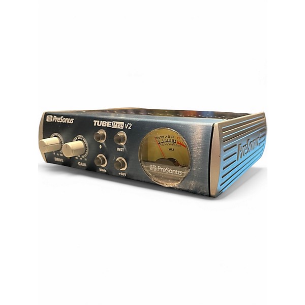 Used PreSonus TubePre V2 Single-Channel Tube Preamplifier/DI Box Microphone Preamp