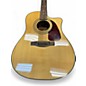 Used Fender CD140SCE Natural Acoustic Electric Guitar