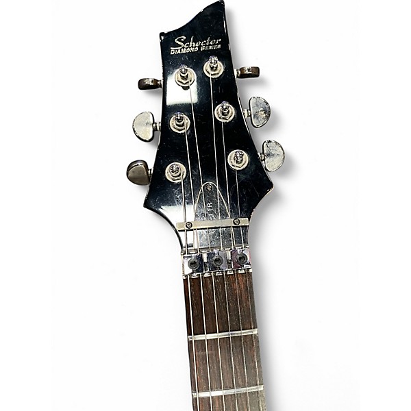 Used Schecter Guitar Research C-1 FR Black Solid Body Electric Guitar