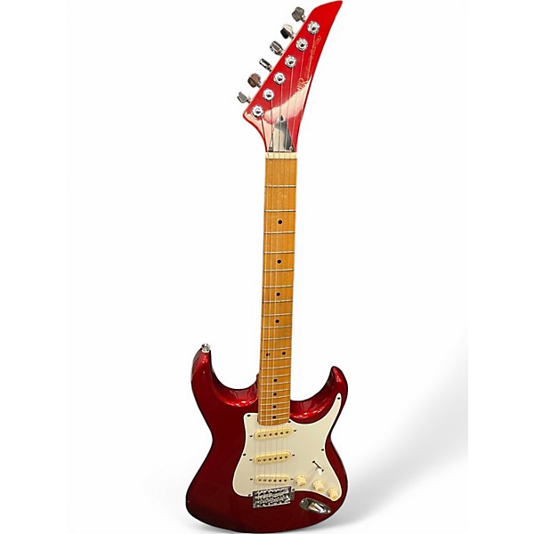 Used Palmer deluxe series red Solid Body Electric Guitar