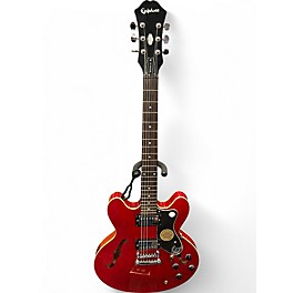 Used Epiphone Dot Cherry Hollow Body Electric Guitar