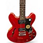 Used Epiphone Dot Cherry Hollow Body Electric Guitar