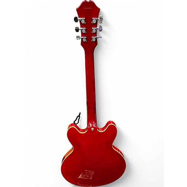 Used Epiphone Dot Cherry Hollow Body Electric Guitar