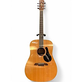 Used Alvarez AD710 Artist Series Dreadnought Natural Acoustic Guitar