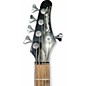 Used Samick 5 STRING BASS Chrome Red Metallic Electric Bass Guitar