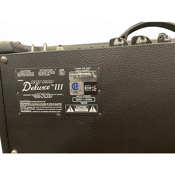 Used Fender Hot Rod Deluxe 40W 1x12 Tube Guitar Combo Amp