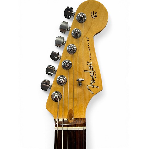 Used Fender American Deluxe Stratocaster 2 Color Sunburst Solid Body Electric Guitar