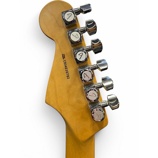 Used Fender American Deluxe Stratocaster 2 Color Sunburst Solid Body Electric Guitar