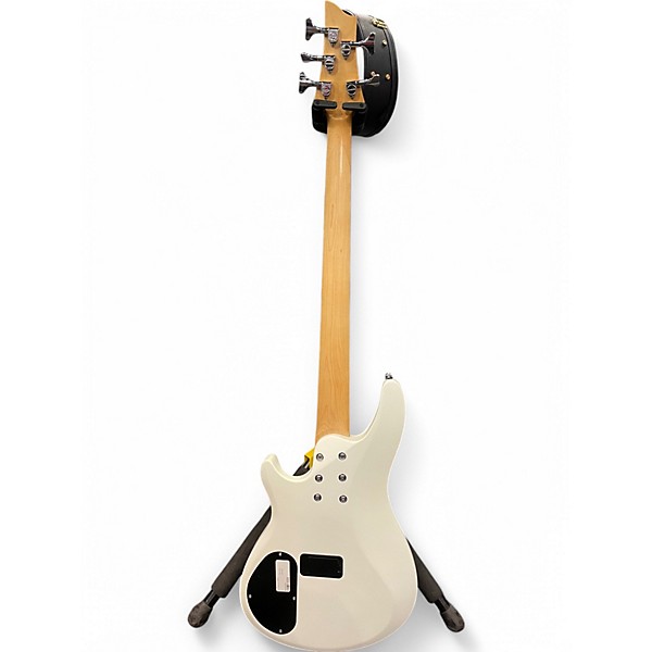 Used Schecter Guitar Research C-5 Alpine White Electric Bass Guitar