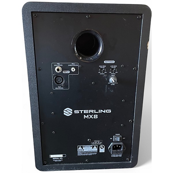 Used Sterling Audio MX8 Pair Powered Monitor