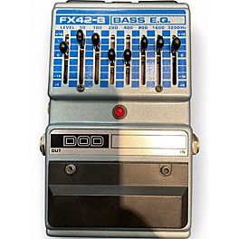 Used DOD FX42B BASS E.Q. Bass Effect Pedal