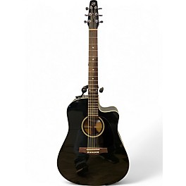 Used Seagull Entourage CW GTQI Black Acoustic Guitar