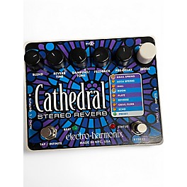 Used Electro-Harmonix Cathedral Stereo Reverb Effect Pedal