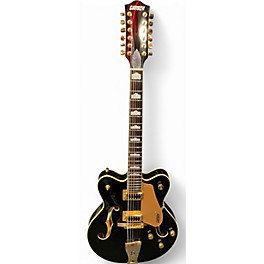 Used Gretsch Guitars 65422G-12 Black Hollow Body Electric Guitar