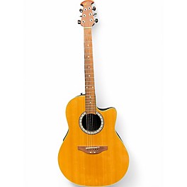 Used Ovation CC026 Natural Acoustic Electric Guitar