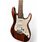 Used Michael Kelly 1965 Custom Collection Double Cut Striped Ebony Solid Body Electric Guitar