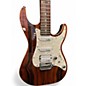 Used Michael Kelly 1965 Custom Collection Double Cut Striped Ebony Solid Body Electric Guitar