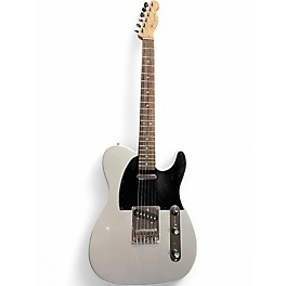 Used Squier Affinity Telecaster Slick Silver Solid Body Electric Guitar