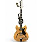 Used Hagstrom Viking Deluxe Natural Hollow Body Electric Guitar thumbnail