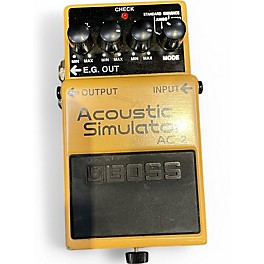 Used BOSS AC2 Acoustic Simulator Effect Pedal