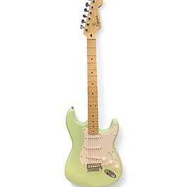 Used Squier Bullet Stratocaster Surf Green Solid Body Electric Guitar