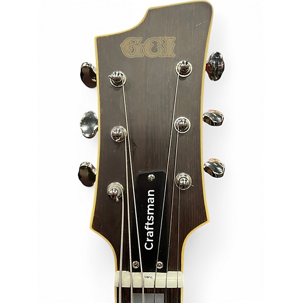 Used God City Craftsman Series 1 Wenge Natural Solid Body Electric Guitar