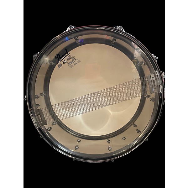 Used Pearl 14X5.5 Modern Utility Steel Snare Chrome Drum
