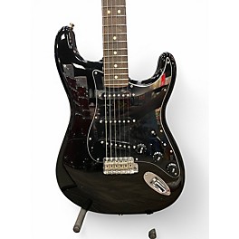 Used Fender MIJ Stratocaster Black Solid Body Electric Guitar