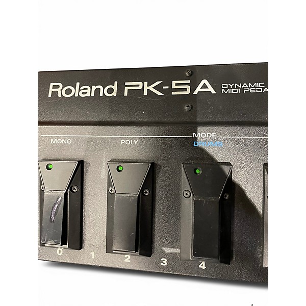 Used Roland PK-5A MIDI Foot Controller