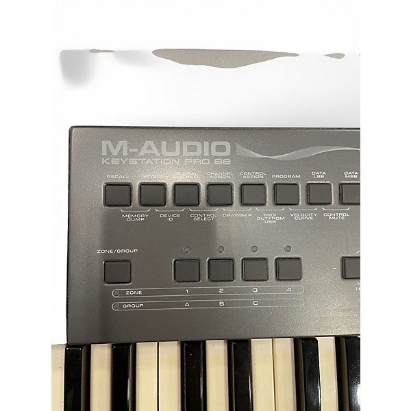 Used M-Audio Keystation Pro 88 MIDI Controller