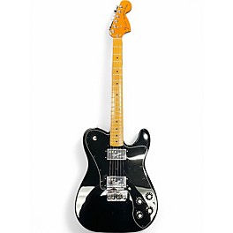 Used Fender American Vintage II 1975 Telecaster Deluxe Black Solid Body Electric Guitar