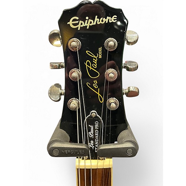 Used Epiphone Les Paul Standard Green Solid Body Electric Guitar