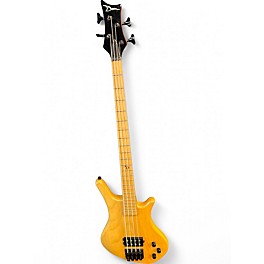 Used Dean Sledgehammer Natural Electric Bass Guitar