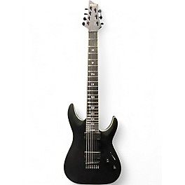 Used Schecter Guitar Research C7 evil twin Satin Black Solid Body Electric Guitar