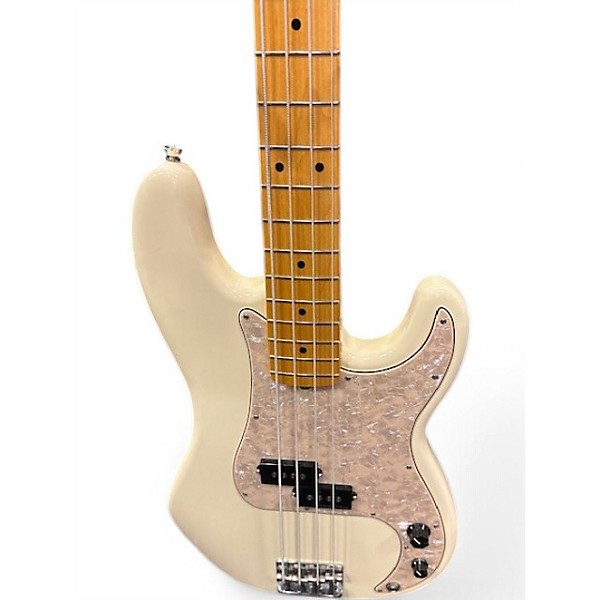 Used Fender American Professional II Precision Bass Olympic White Electric Bass Guitar