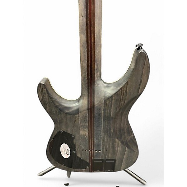 Used Schecter Guitar Research C-1 S HT SLS Elite "Evil Twin" Flat Black Solid Body Electric Guitar