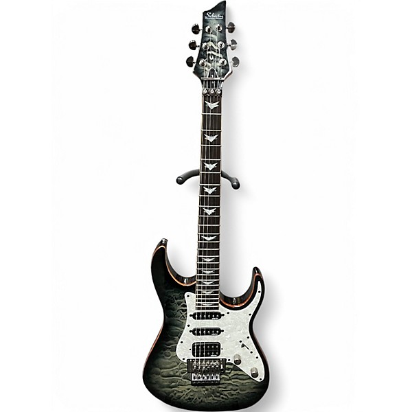 Used Schecter Guitar Research DIAMOND SERIES EXTREME BANSHEE FR CHARCOAL BURST Solid Body Electric Guitar