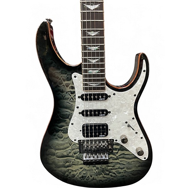 Used Schecter Guitar Research DIAMOND SERIES EXTREME BANSHEE FR CHARCOAL BURST Solid Body Electric Guitar