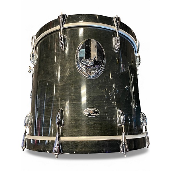 Used Slingerland 4 Piece 4-piece Charcoal Drum Kit